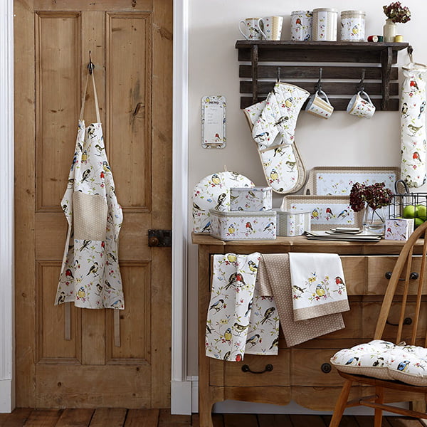 Cooksmart Cotton Dawn Chorus Apron-81704