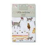 Cooksmart Cats on Parade Cotton Apron, Multi-Colour-81743