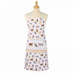 Cooksmart Cats on Parade Cotton Apron, Multi-Colour