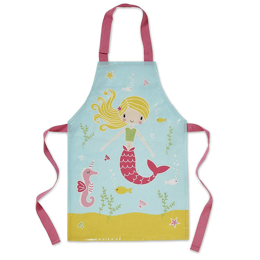 Childrens Mermaid PVC Apron By Cooksmart-0
