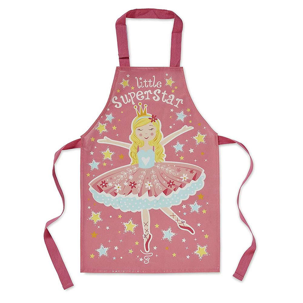 Childrens PVC Apron Little Superstar Fairy Princess by Cooksmart-1992