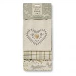 Tea Towels Woodland Design Set of 3 by Cooksmart -0