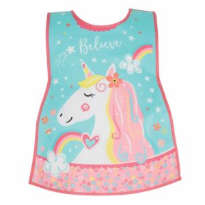 Childrens Apron Tabard Unicorn in Soft PEVA vinyl from Cooksmart -82170