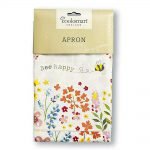 Adults Apron Cotton BEE HAPPY Design 100% Cotton from Cooksmart -82141