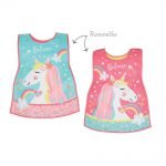 Childrens Apron Tabard Unicorn in Soft PEVA vinyl from Cooksmart -82168