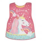 Childrens Apron Tabard Unicorn in Soft PEVA vinyl from Cooksmart -82169