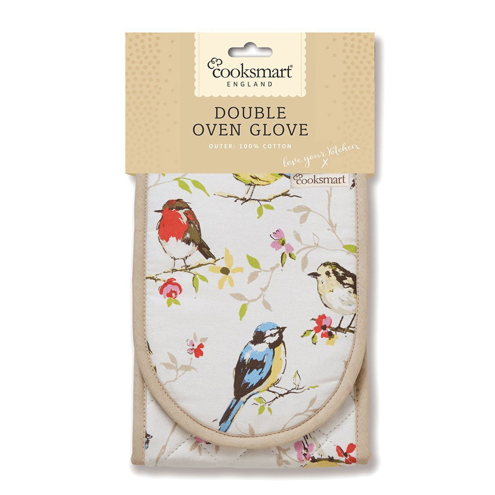 Cooksmart Dawn Chorus Double Oven Glove-2138