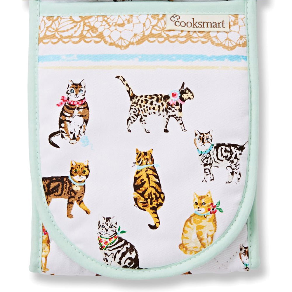 Double Oven Glove Cats on Parade from Cooksmart -79768