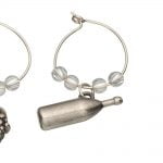 BarCraft Set of 6 Decorative Wine Charms-82317