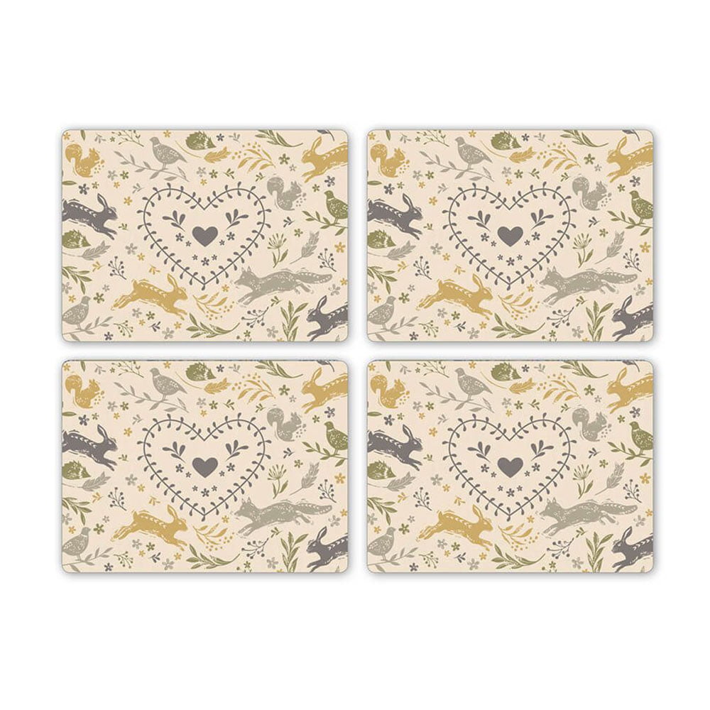 Woodland Set of 4 Placemats by Cooksmart-0