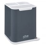 Grey Square Cutlery Drainer by 5Five - Simply Smart-0