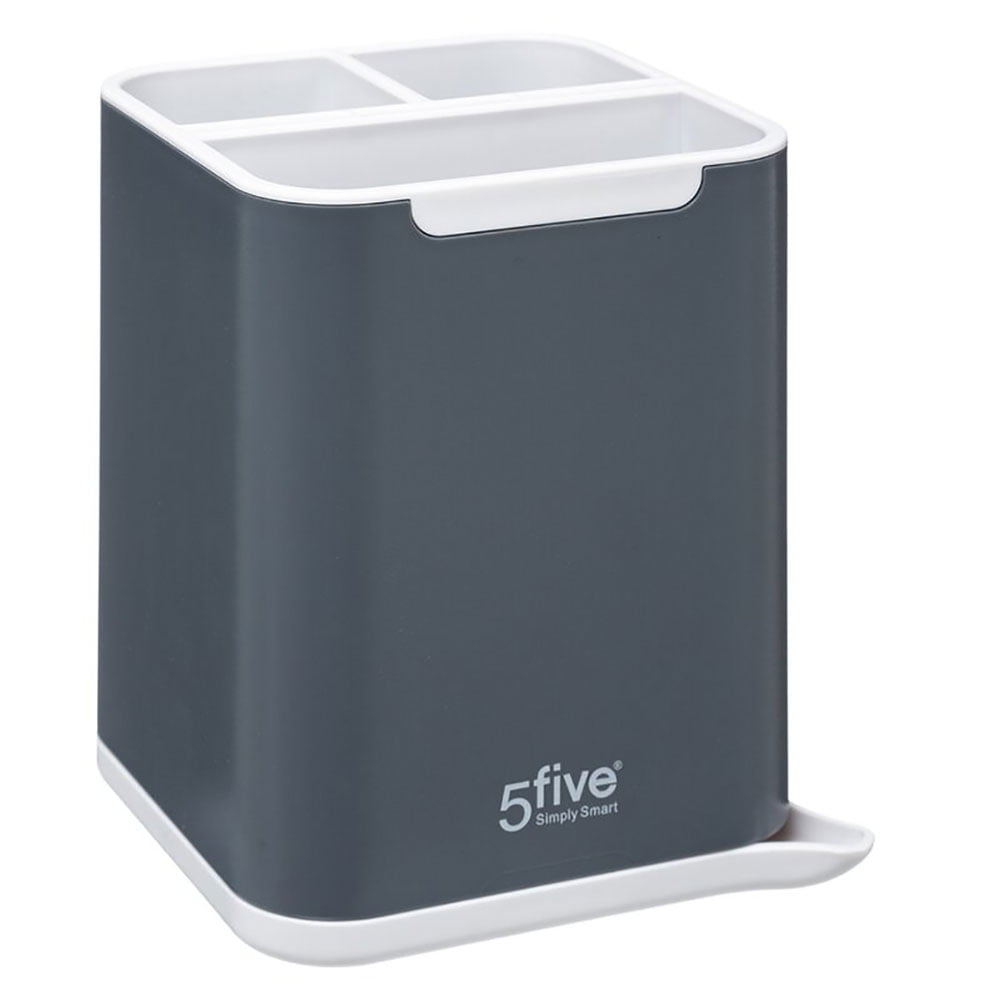 Grey Square Cutlery Drainer by 5Five - Simply Smart-0