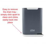 Grey Square Cutlery Drainer by 5Five - Simply Smart-82737