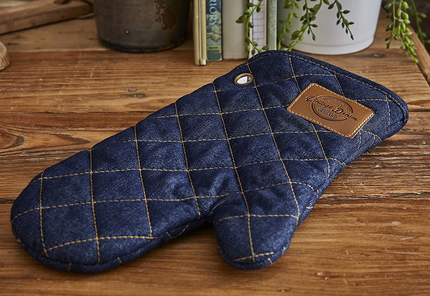 Oxford Denim Gauntlet by Cooksmart-80316