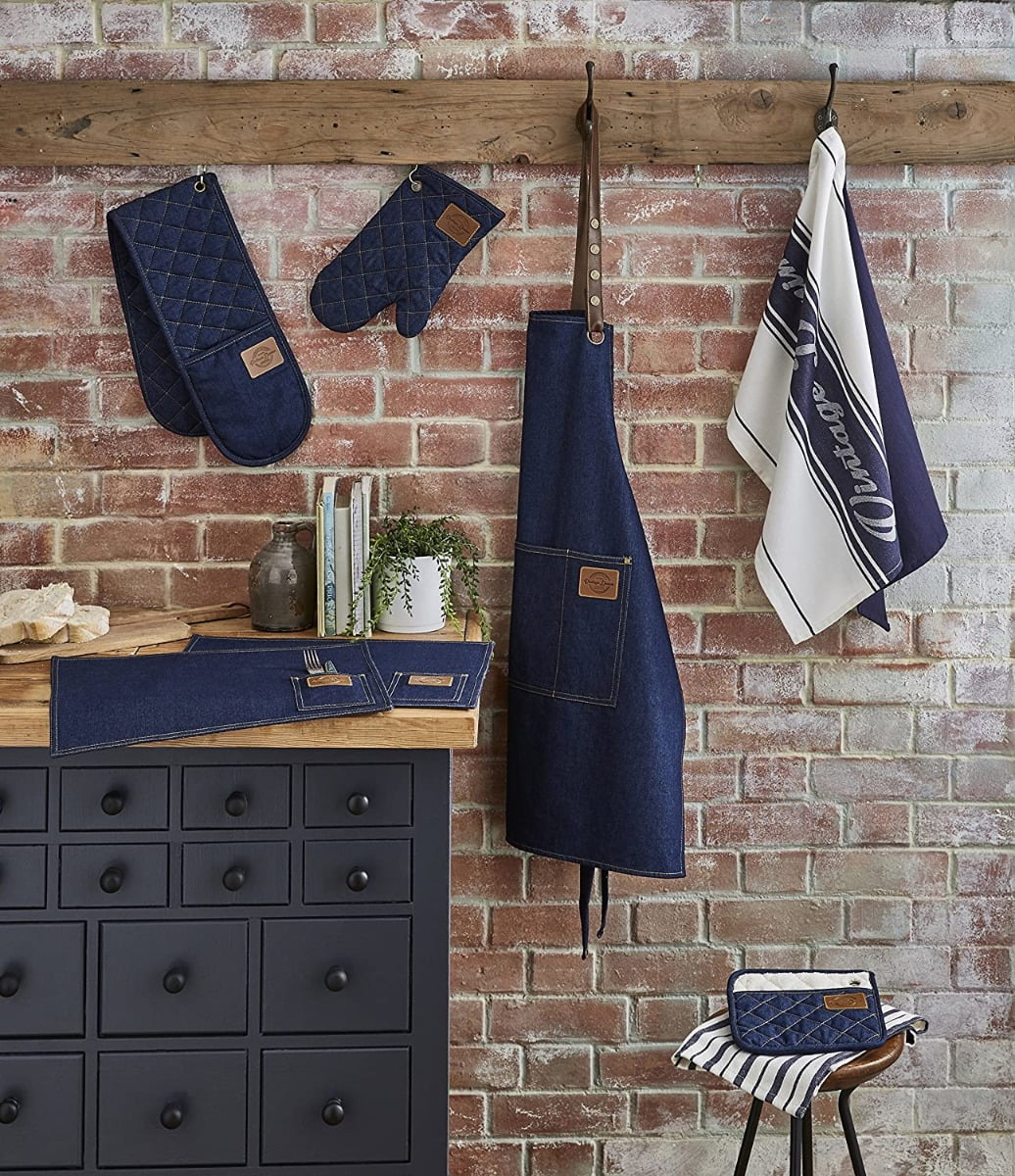 Oxford Denim Gauntlet by Cooksmart-80317
