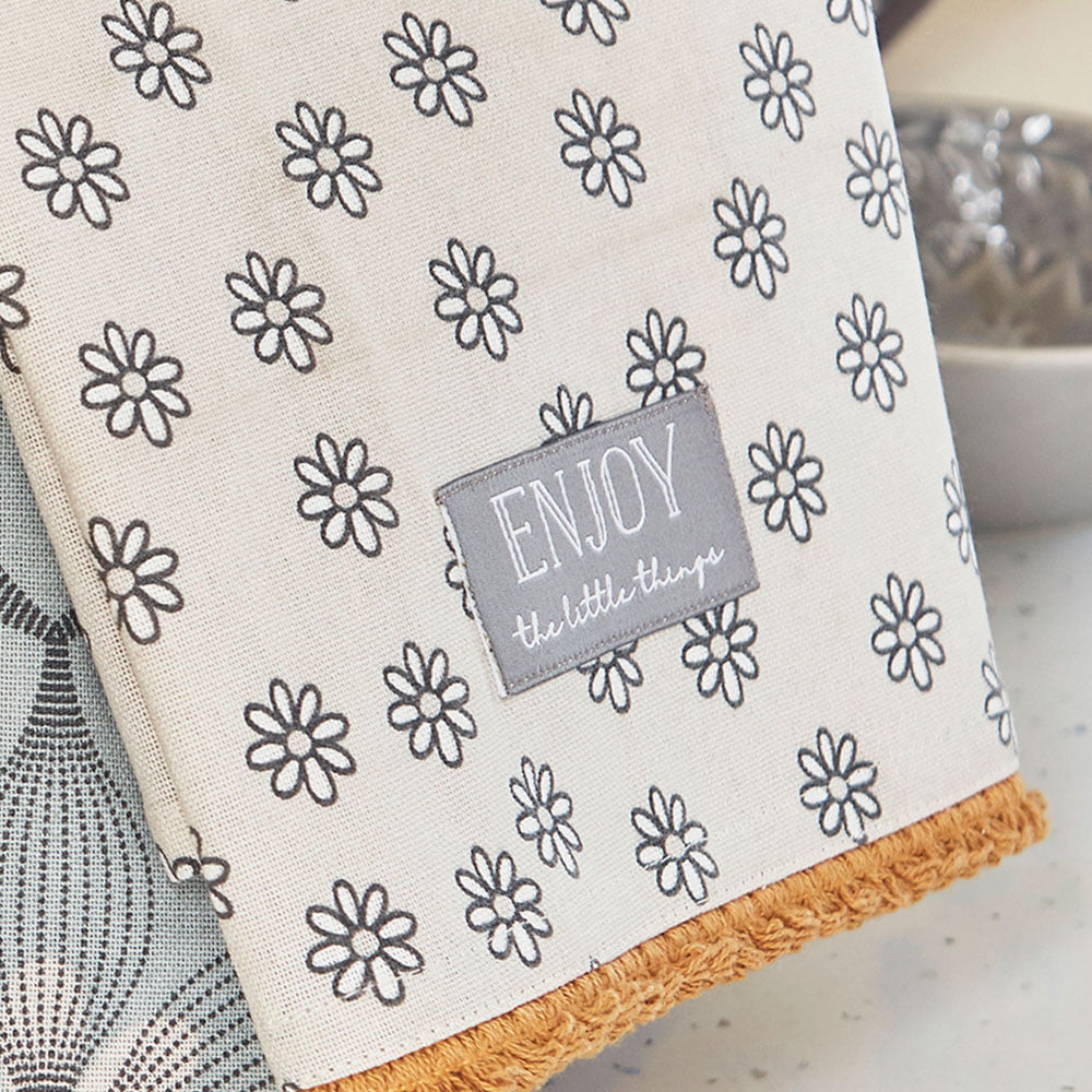 Pack of 3 Tea Towels Purity from Cooksmart -81597