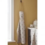 Organic Cotton Apron Bumble Bees Cooksmart-81591