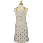 Organic Cotton Apron Bumble Bees Cooksmart-0