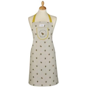 Organic Cotton Apron Bumble Bees Cooksmart-0