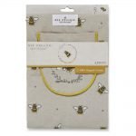 Organic Cotton Apron Bumble Bees Cooksmart-81592