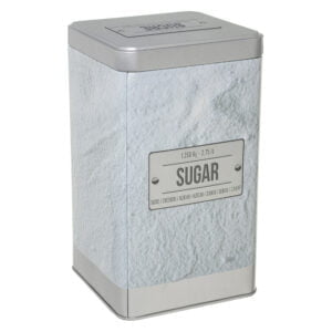 Embossed Sugar Canister from the  Larder Collection by 5five Simply Smart