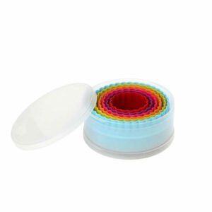 Dexam Multicolour Round Cookie Cutters - Set of 6