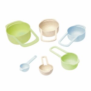 Wheatfibre Measuring Cup & Spoon Assorted Colours