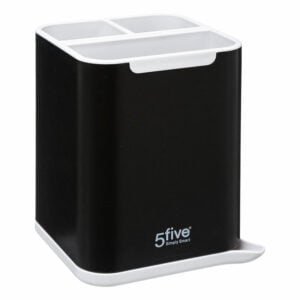 Black Square Cutlery Drainer by 5five - Simply Smart