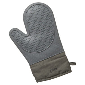 5Five Oven Glove, Cotton with Silicone Grey